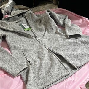 L.L. Bean Gray sweater coat